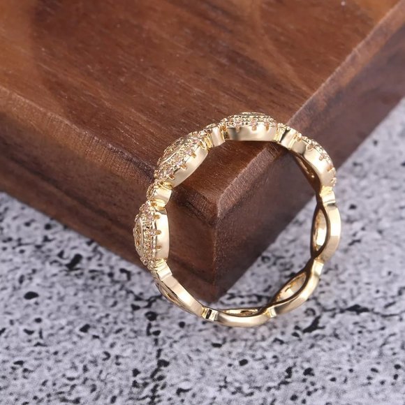 Best Design Wedding Ring Engagement Band for Women, FB16FA1091 - Picture 7 of 9